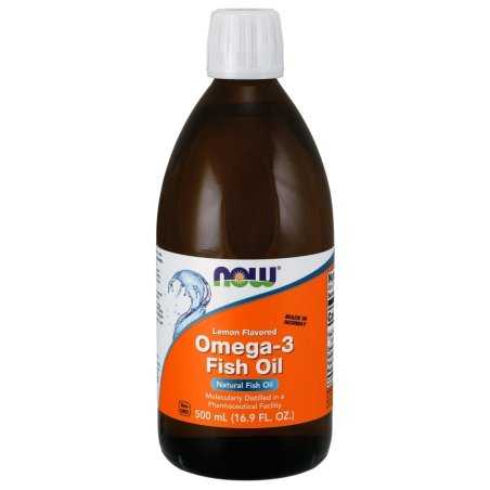 NOW Foods Omega 3 Fish Oil Liquid, 500 ml
