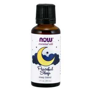 NOW Foods Essential Oil, Peaceful Sleep Oil - 30 ml.