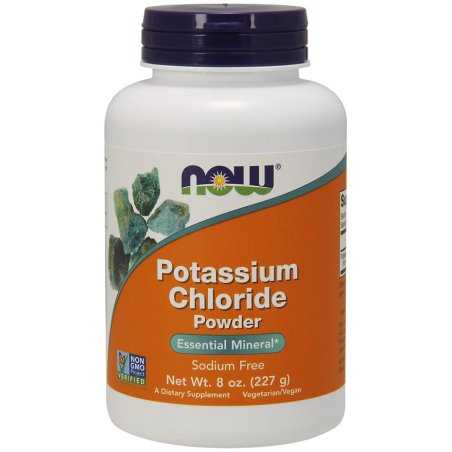NOW Foods Potassium Chloride Powder - 227 grams