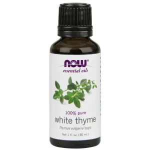 NOW Foods Essential Oil, White Thyme Oil - 30 ml.