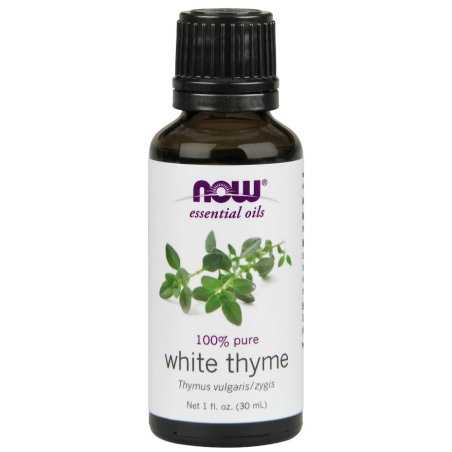 NOW Foods Essential Oil, White Thyme Oil - 30 ml.