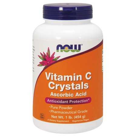 NOW Foods Vitamin C Crystals, 227-454 grams