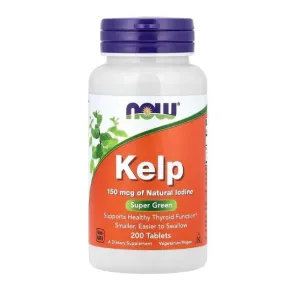 NOW Foods Kelp, 150mcg - 200 tablets