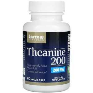 Jarrow Formulas Theanine, 200mg, 60 vcaps