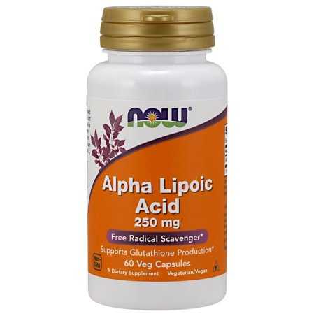 NOW Foods Alpha Lipoic Acid, 250mg, 60-120 vcaps