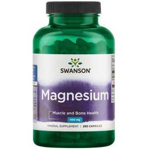 Swanson Magnesium, 200mg - 250 caps