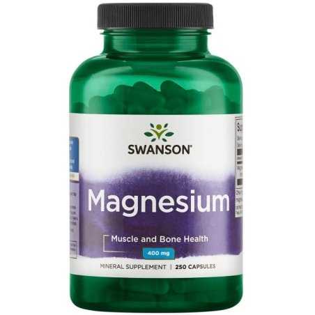 Swanson Magnesium, 200mg - 250 caps