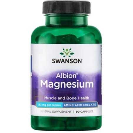 Swanson Albion Magnesium, 133mg - 90 caps