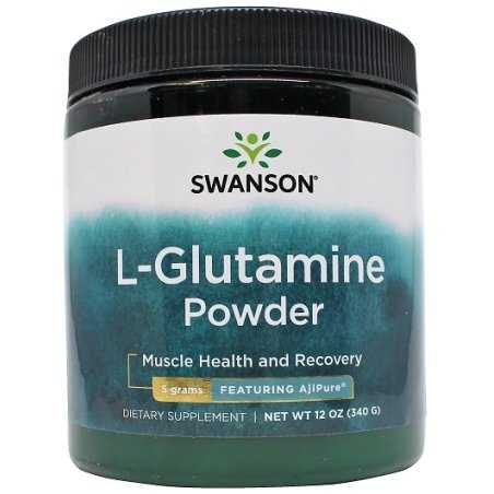 Swanson AjiPure L-Glutamine Powder - 340 grams