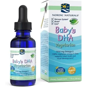 Nordic Naturals Baby's DHA Vegetarian, 1050mg - 30 ml.