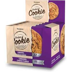 Weider Protein Cookie, Caramel Choco Fudge - 12 x 90g