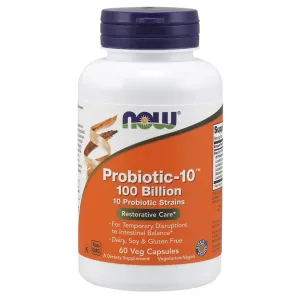 NOW Foods Probiotic 10, 100 Billion, 30-100 vcaps