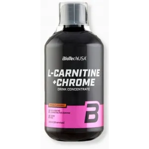 BioTechUSA L-Carnitine + Chrome, Orange - 500 ml.