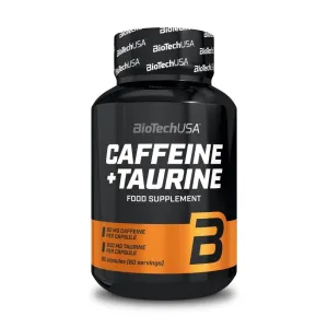 BioTechUSA Caffeine & Taurine - 60 caps