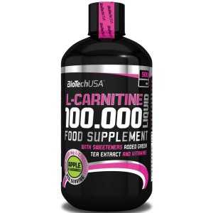 BioTechUSA L Carnitine 100 000, Apple, 500 ml