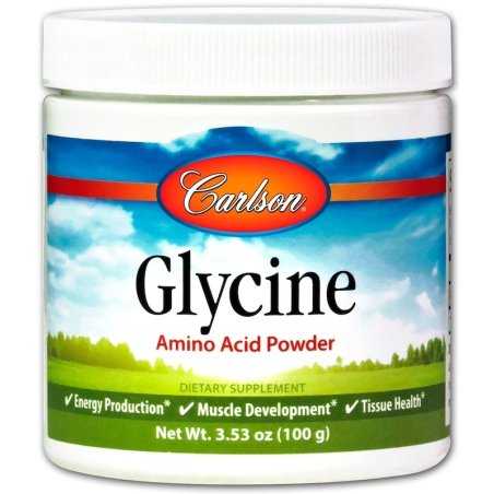 Carlson Labs Glycine, Amino Acid Powder - 100 grams