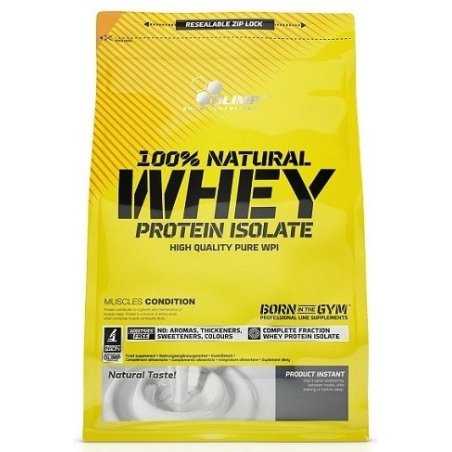 Olimp Nutrition 100% Natural Whey Protein Isolate, Natural -
