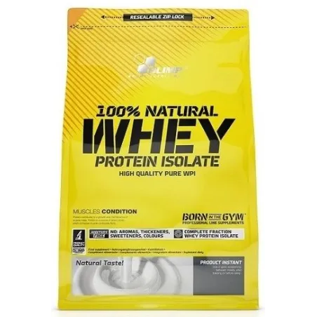 Olimp Nutrition 100% Natural Whey Protein Isolate, Natural -