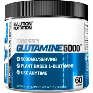 EVLution Nutrition Ultra Pure Glutamine 5000, Unflavoured - 300