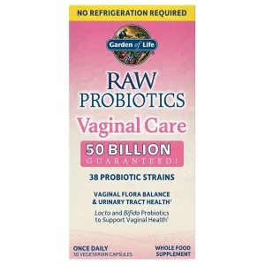 Garden of Life Raw Probiotics Vaginal Care (Shelf-Stable) - 30 vcaps