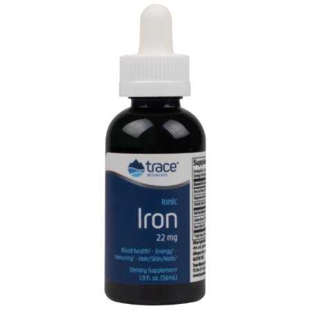 Trace Minerals Ionic Iron, 22mg - 56 ml.