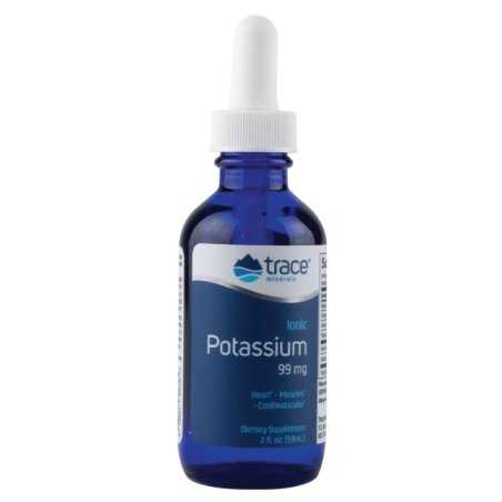 Trace Minerals Ionic Potassium, 99mg - 59 ml.