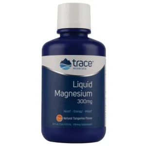 Trace Minerals Liquid Magnesium, 300mg - 473 ml.