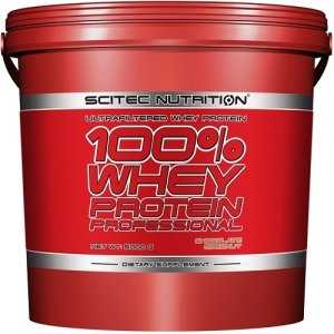 SciTec 100% Whey Protein Professional, Strawberry - 5000 grams