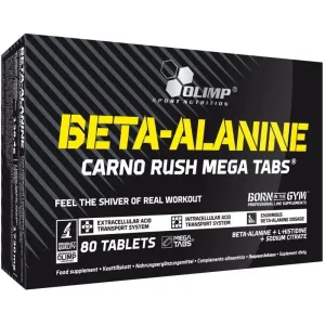 Olimp Nutrition Beta Alanine - Carno Rush Mega Tabs - 80 tablets