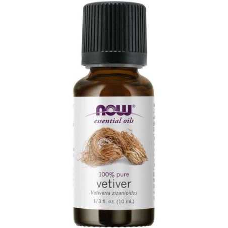 NOW Foods Essential Oil, Vetiver Oil - 10 ml.