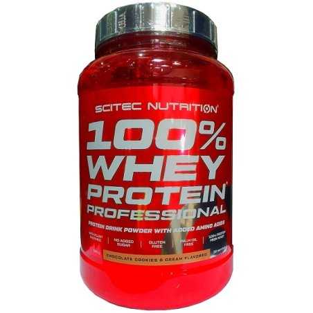 SciTec 100% Whey Protein Professional, Chocolate Cookies &
