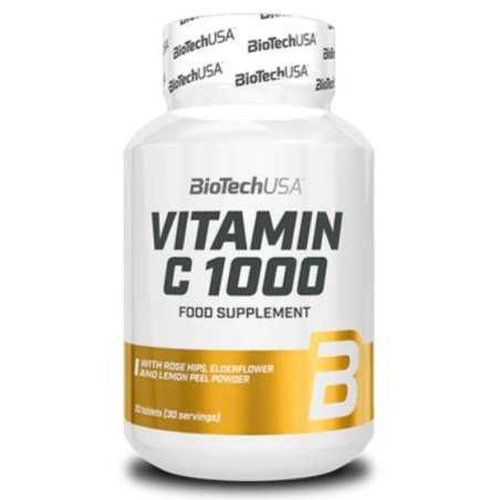 BioTechUSA Vitamin C 1000, 30-250 tablets