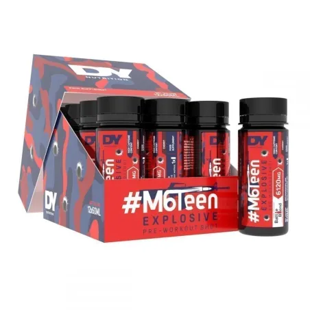 Dorian Yates M6Teen Explosive Pre Workout Shot, 12 x 60ml