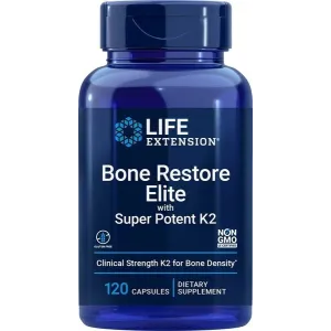 Life Extension Bone Restore Elite with Super Potenet K2 - 120 caps