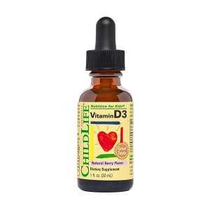 Child Life Vitamin D3, Natural Berry - 30 ml.