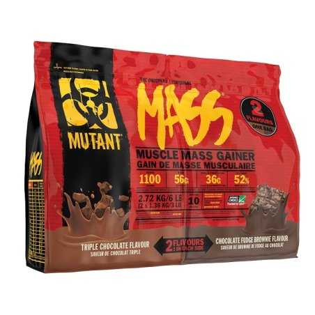 Mutant Mass 2 Flavours, Triple Chocolate & Chocolate Fudge