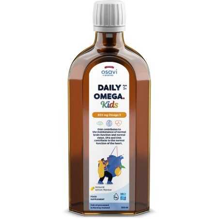 Osavi Daily Omega Kids, 800mg Omega 3 (Natural Lemon) - 250 ml.
