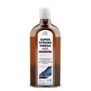 Osavi Super Strong Omega + D3, 3500mg Omega 3 (Lemon) - 250 ml.