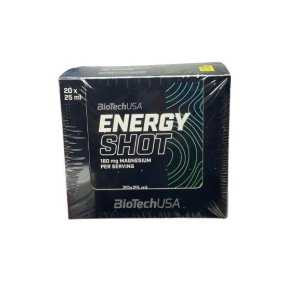 BioTechUSA Energy Shot, Lemon - 20 x 25 ml.