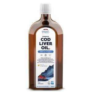 Osavi Norwegian Cod Liver Oil, 1000mg Omega 3, 250-500 ml