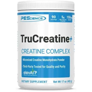 PEScience TruCreatine+ Powder, 161-482 grams
